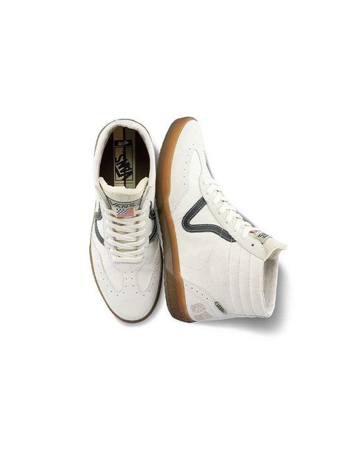 Vans White Th Epoch Racer Lx Sneakers for men