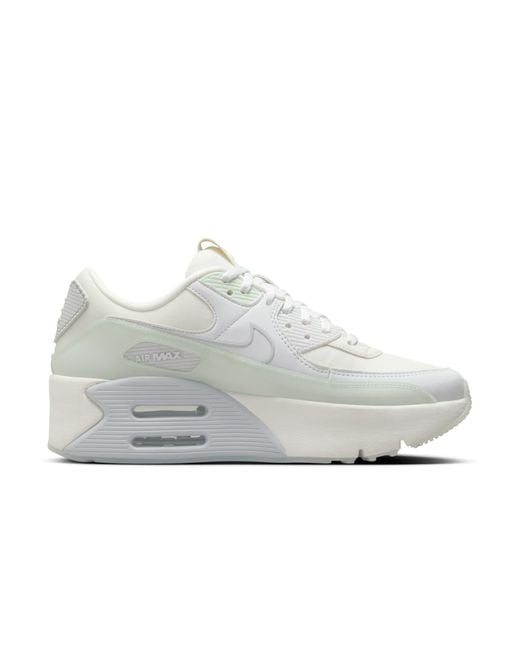 Nike White (Wmns) Air Max 90 Lv8 'Summit Barely'