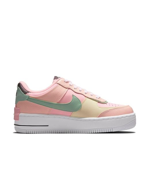 Nike Pink (Wmns) Air Force 1 Shadow 'Arctic Punch Barely Volt'