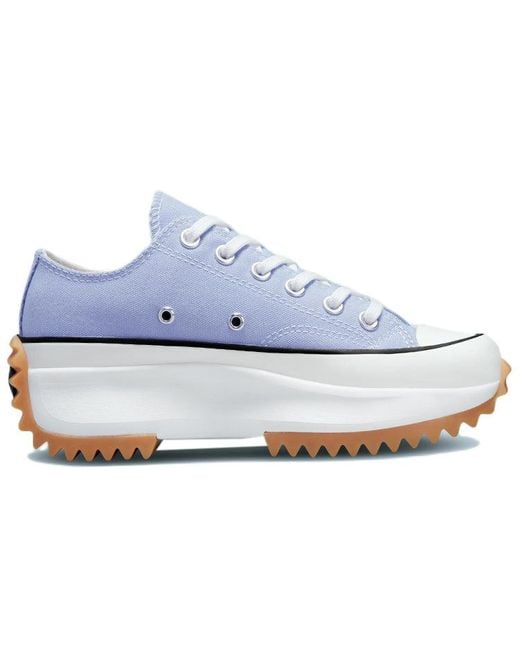 Converse Blue Run Star Hike Platform Low 'Serene Sapphire Gum' for men