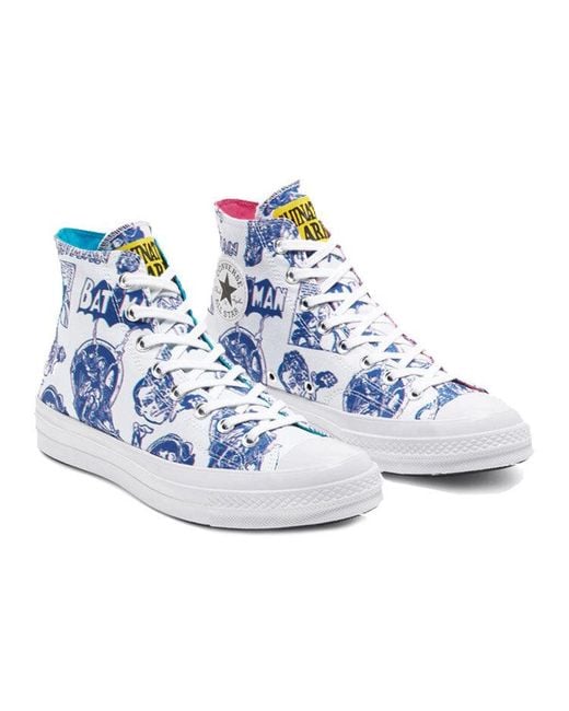 Converse Blue Dc Comics X Chinatown Market X Chuck 70 High '3D Batman Print' for men
