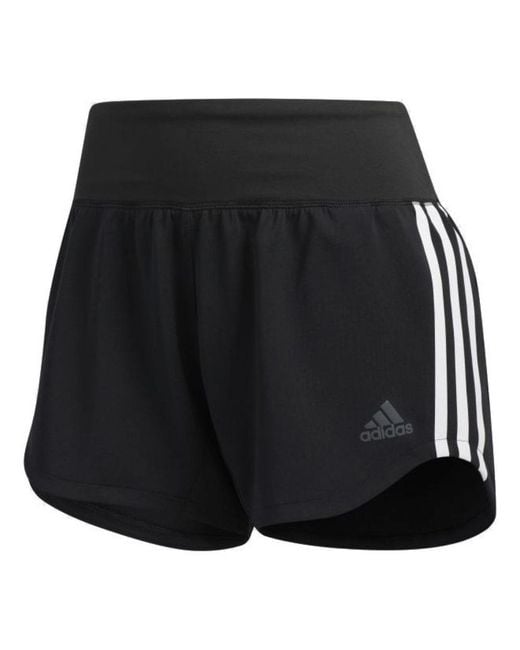 Adidas Black (Wmns) 3-Stripes Gym Shorts Asia Sizing