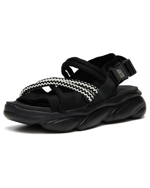 Anta Black (Wmns) Life Series Sandals