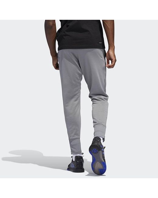 Adidas Gray Harden Pant 2 Basketball Sports Long Pants for men
