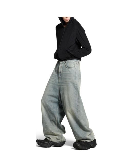 Balenciaga Gray (Wmns) Low Crotch Pants 'Light'