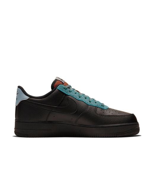 Nike Black Air Force 1 '07 Lv8 4 Obsidian Mist' for men