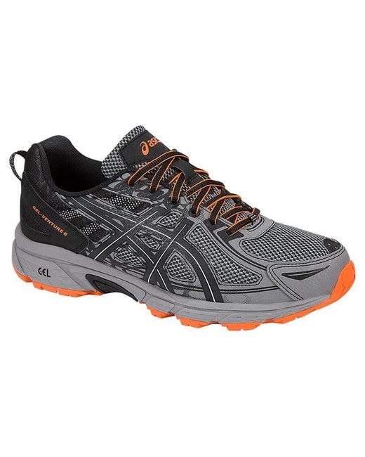 Asics Black Gel-Venture 6 4E Wide for men