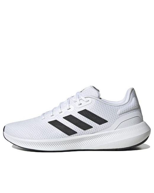 Adidas White Runfalcon 3 Running Shoe