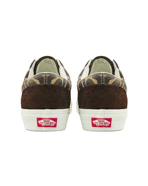 Vans Brown Style 36 Shoes for men