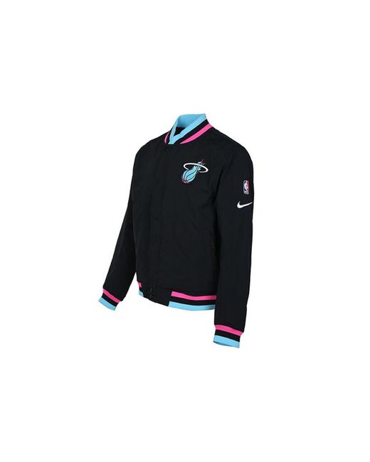 Nike Blue Nba Miami Heat Jacket for men