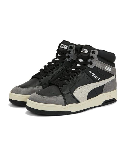 PUMA Black Slipstream Mid Heritage for men
