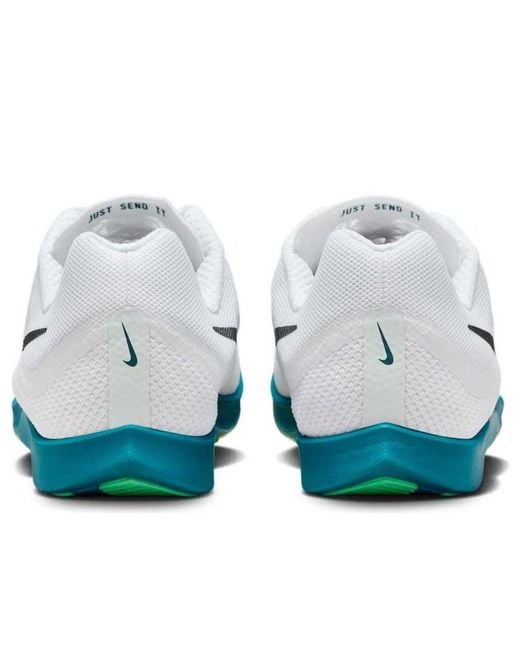 Nike Blue Zoom Rival Distance Track & Field Distance Spikes for men