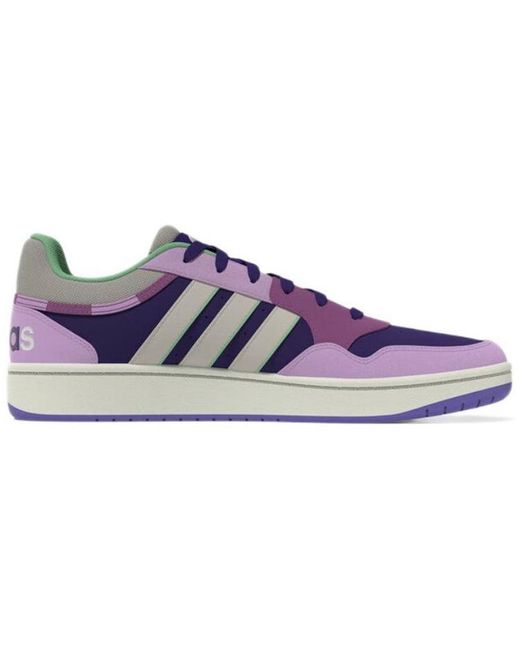 Adidas Purple (Wmns) Hoops 3.0 Dark'