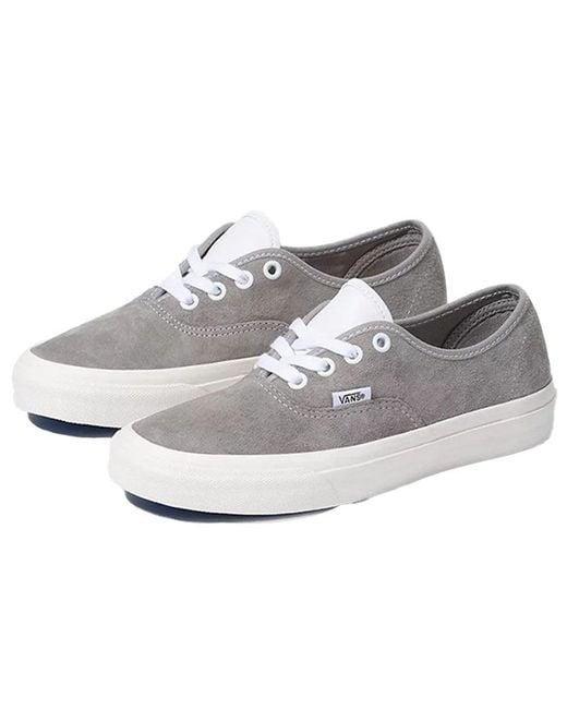 Vans White Authentic (Pig Suede) Drizzle for men
