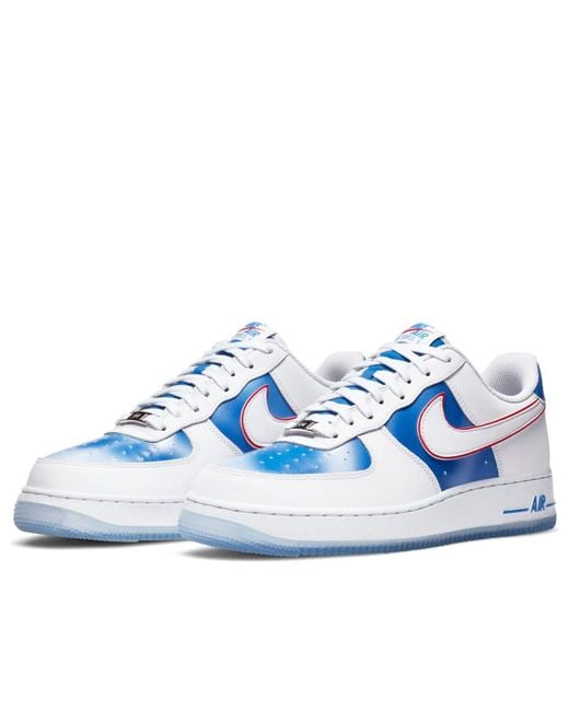 Nike Blue Air Force 1 Low 'New Jersey Nets Hardwood Classics' for men