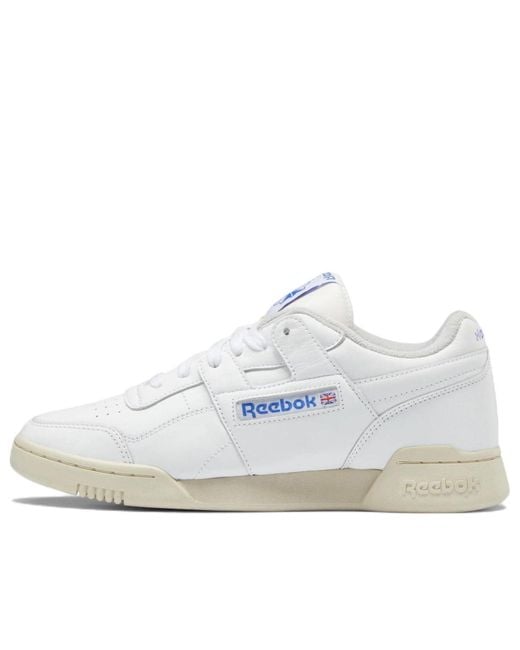 Reebok White Workout Plus 1987 Tv Alabaster'