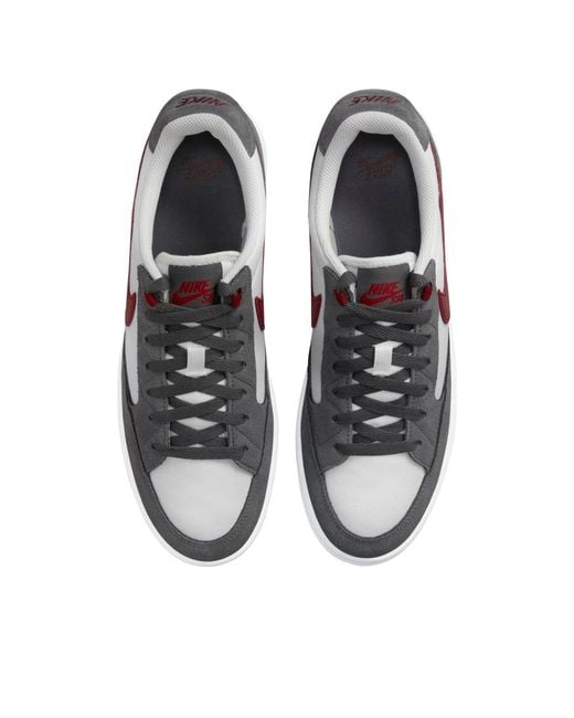 Nike Gray Sb Adversary Premium 'Iron Team' for men