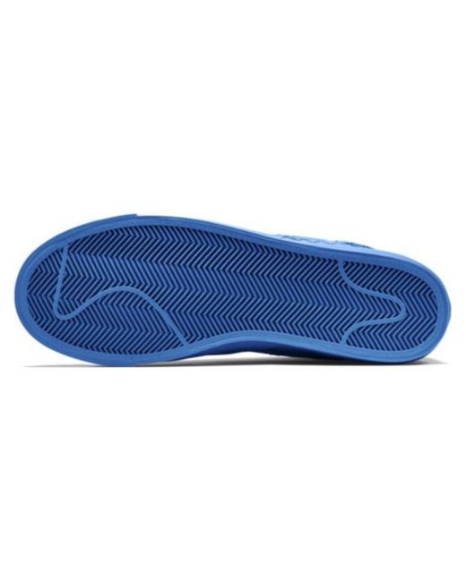 Nike Blue Blazer Mid Metric Qs Shoes