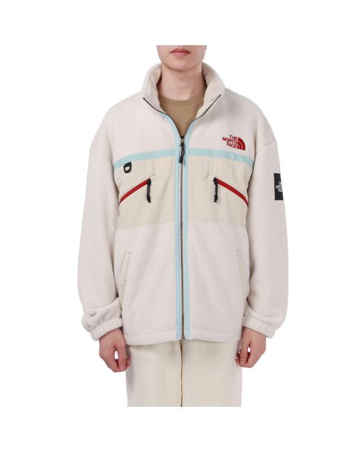 The North Face White Steep Fleece Jacket for men