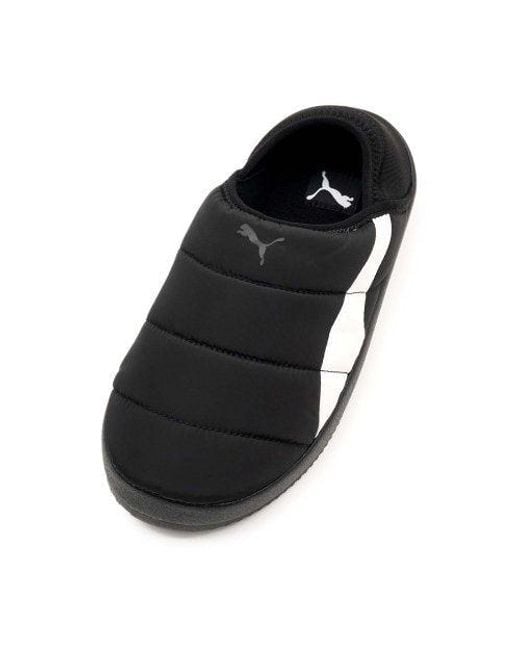 PUMA Black Turf Padded Mule for men