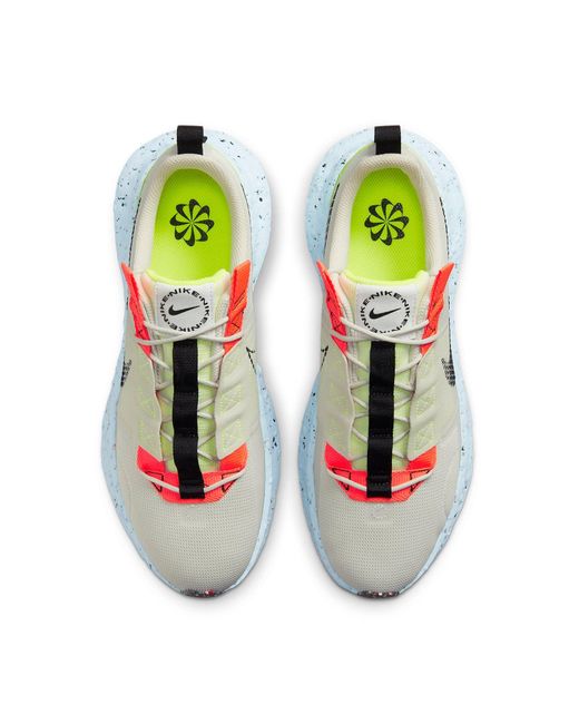 Nike White Crater Impact 'Light Bone' for men