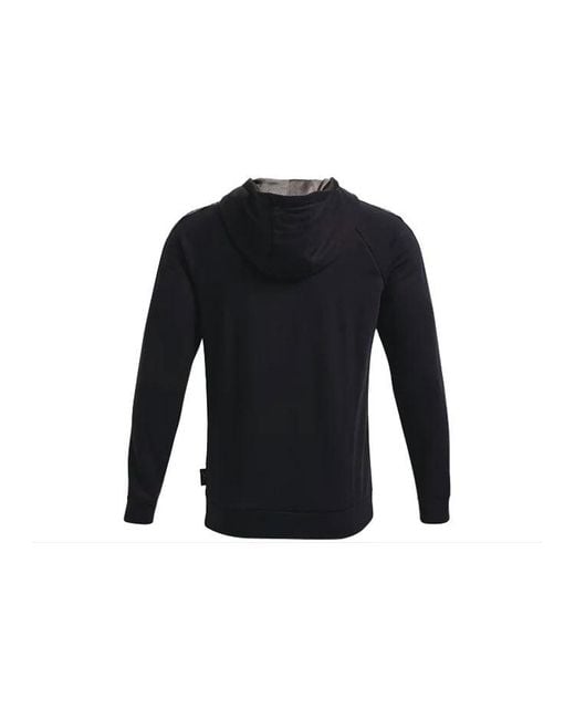 Under Armour Blue Curry Long Sleeve Hoodie for men