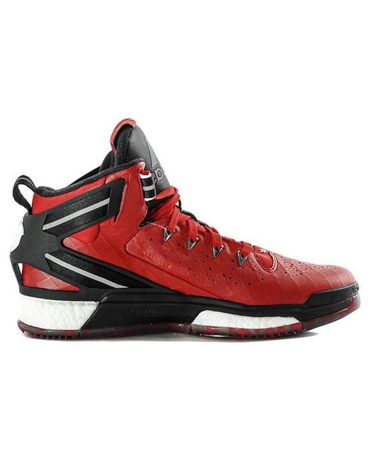 adidas D Rose 6 Boost 'scarlet Black' in Red for Men | Lyst