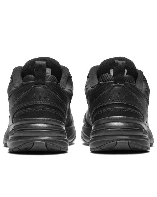 Nike Black Air Monarch Iv Workout Shoes for men