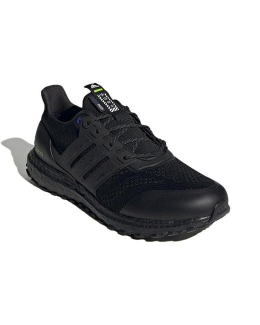 Adidas Black Ultraboost Dna Guard Semi Solar' for men