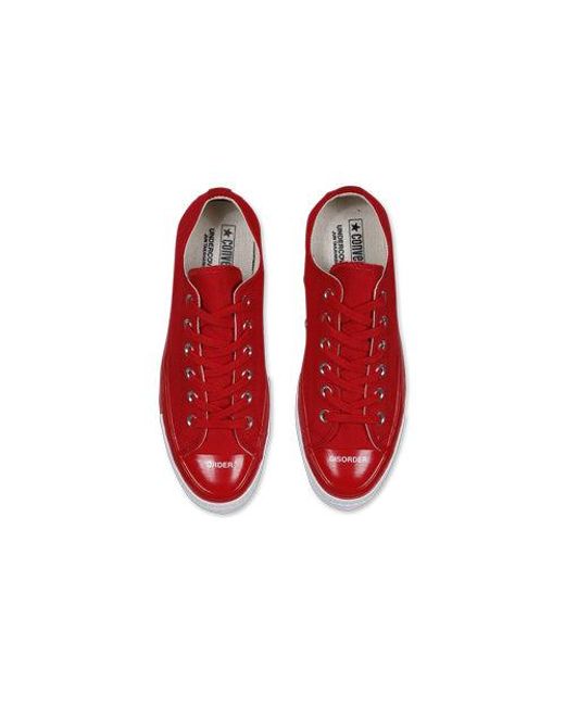 Converse Red Undercover X Chuck 70 Low 'Order And Disorder' for men