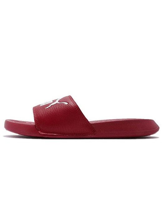 PUMA Red Popcat Sandal Slippers for men