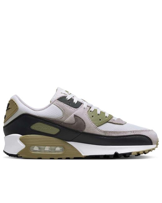 Nike Gray Air Max 90 'Light Bone Neutral' for men