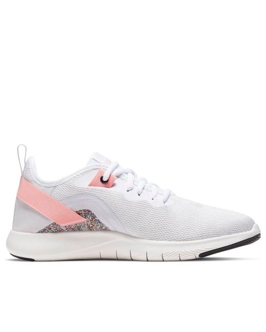 Nike White (Wmns) Flex Tr Trainer 9
