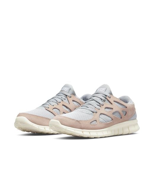 Nike White Free Run 2 'Wolf Fossil Stone' for men