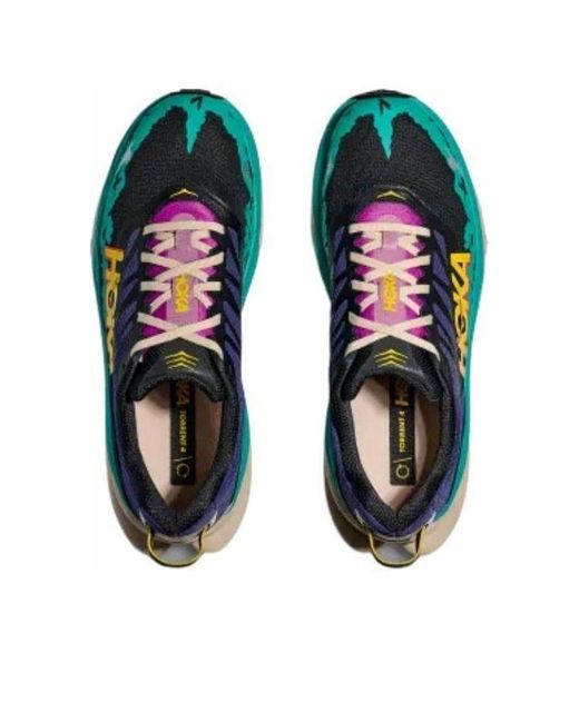 Hoka One One Blue Torrent 4 'Mountain Iris Oatmeal' for men
