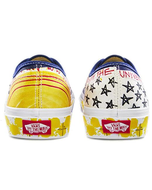 Vans Blue Authentic 'Galactic Goddess' for men