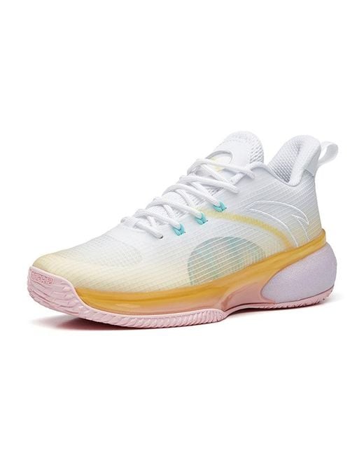 Anta White Basketball Series Sneakers for men