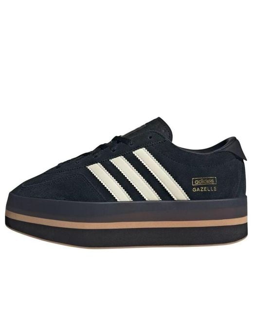 Adidas Blue (Wmns) Gazelle Stack 'Core Cream Gum'