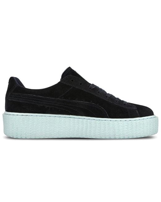 PUMA Black (Wmns) Fenty X Suede Creeper 'Peacoat'