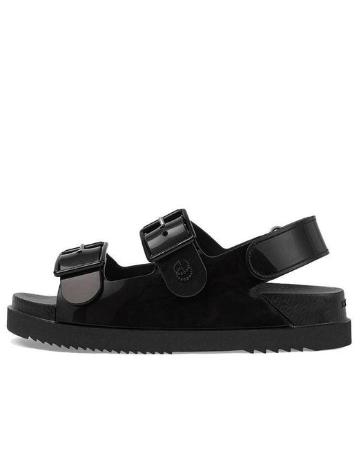 Gucci Black (Wmns) Mini Double G Sandal Rubber'