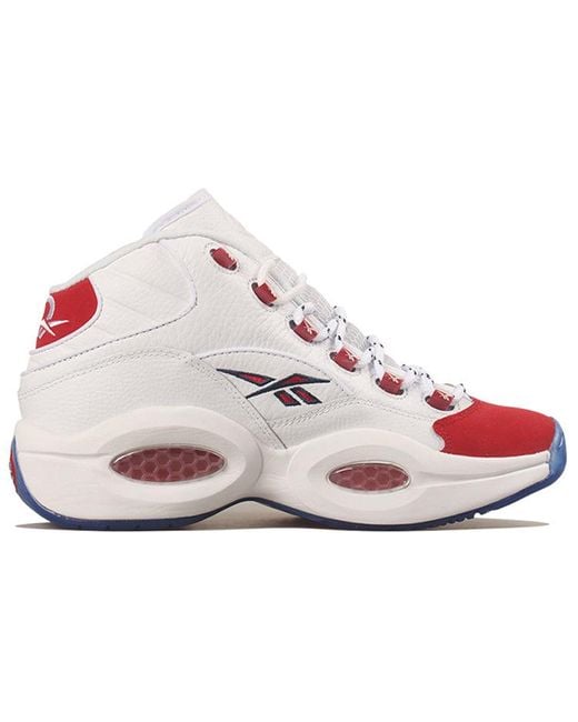 Reebok White Question Mid Og Toe' 2020 for men