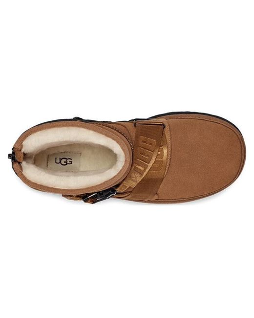Ugg Brown Classic Mini Quickclick Boot for men