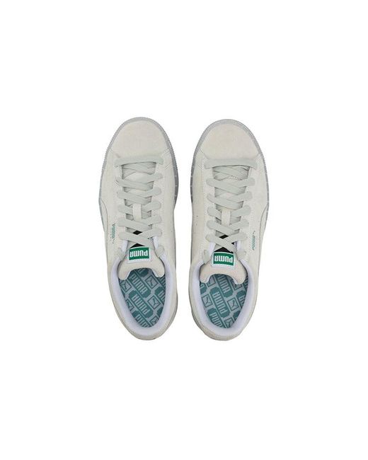 PUMA White Suede Translucent for men