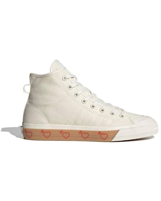 Adidas White Human Made X Nizza High 'Off' for men