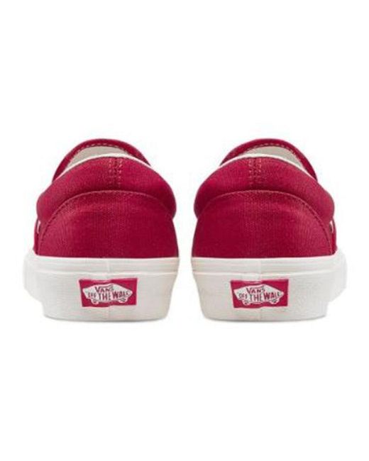 Vans Red Classic Slip-On 138 'Tango' for men