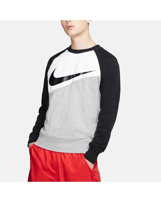 Nike Gray Sportswear Sweater for men