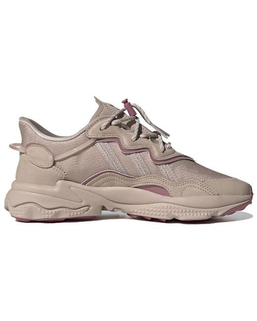 Adidas Pink (Wmns) Originals Ozweego Shoes 'Wonder Taupe'