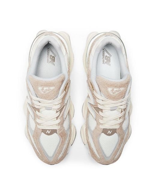 New Balance White 9060 'Driftwood Stone Sea Salt' for men