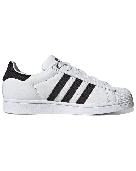 Adidas White (Wmns) Superstar Corduroy Stripes'