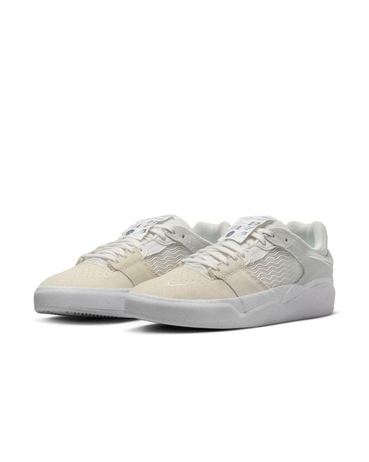Nike White Ishod Wair Premium Sb 'Warning Label' for men